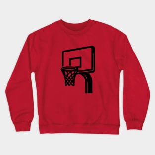 Basketball Hoop Crewneck Sweatshirt